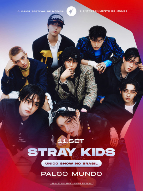 ▲스트레이 키즈 '록 인 리오' 출연 이미지(사진출처=Rock in Rio)