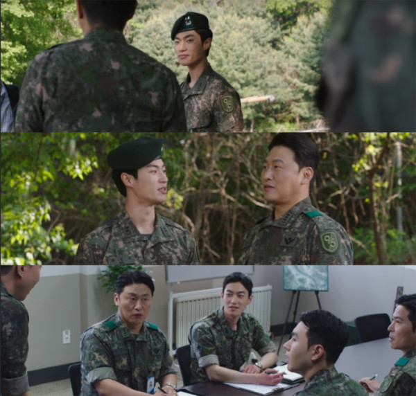 ▲'신병4' 김성민 (사진출처=AIMC, ENA ‘신병4 : 사보타주’ 방송 캡처)