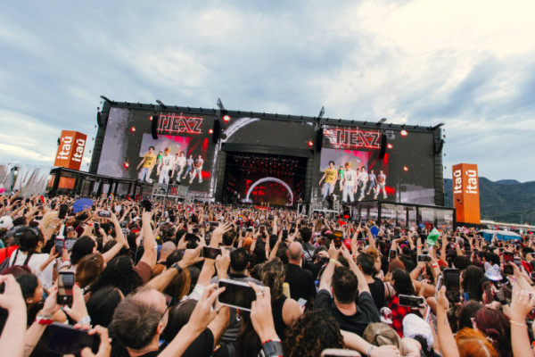 ▲넥스지 '록 인 리오' 공연(사진출처=Rock in Rio, RAPHAGARCIA)