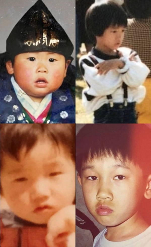 ▲에픽하이, 크러쉬 어린시절 사진(사진출처 = 에픽하이 공식 SNS )