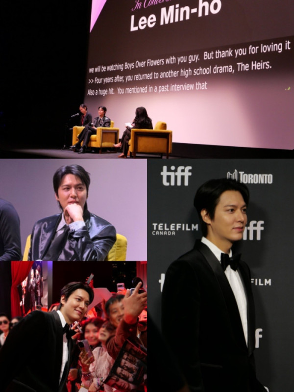 ▲제51회 토론토국제영화제(TIFF)에 참석한 배우 이민호(사진출처=(주)하이브미디어코프)