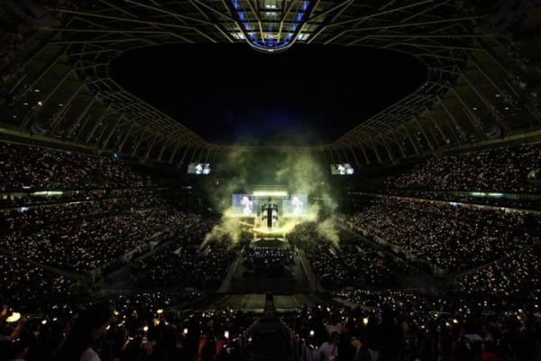 ▲빅뱅 월드투어 영국 콘서트(사진출처=YG엔터테인먼트)