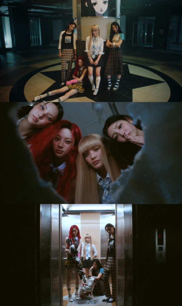 ▲아일릿 미니 5집 'BURNING' 버전 콘셉트 필름(사진출처=빌리프랩(하이브))