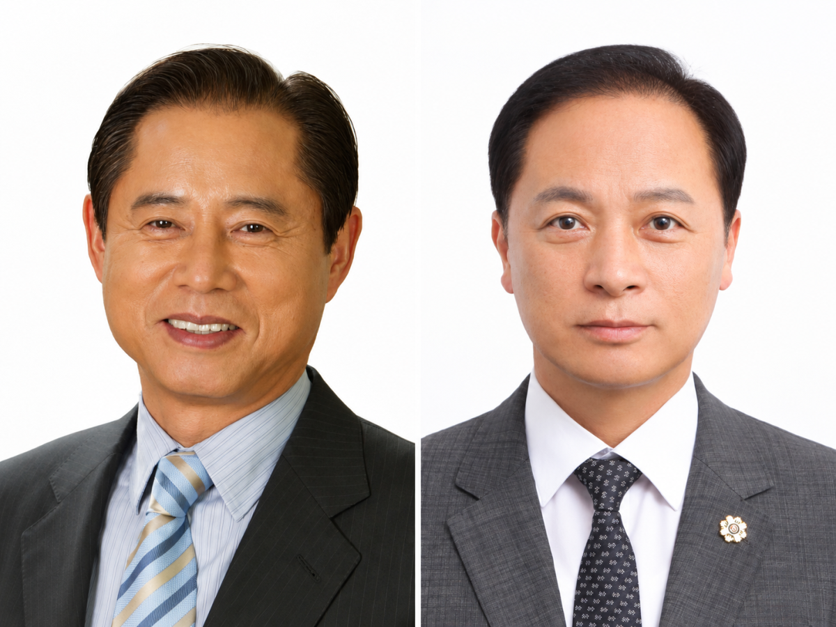 ▲왼쪽부터 최우각 대성하이텍 대표, 박동석 피에스디이 대표. (사진제공=중소기업중앙회)