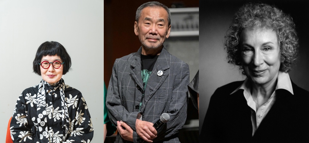 ▲왼쪽부터 김혜순, 무라카미 하루키, 마거릿 애트우드 (연합뉴스)