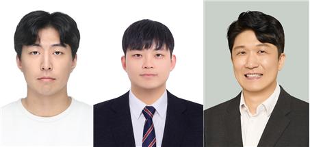 ▲(왼쪽부터)고려대 화공생명공학과 성민제 석박사통합과정(제1저자), 안병찬 박사(제1저자), 원왕연 교수(교신저자) (사진=고려대)