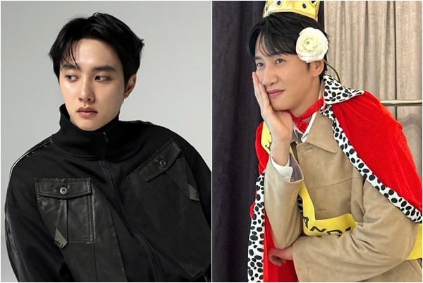 ▲가수 겸 배우 도경수(왼), 배우 이광수. (출처=엑소, 이광수SNS)