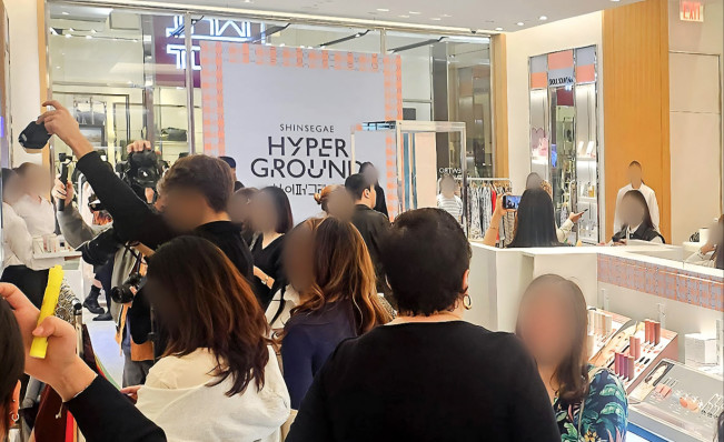 ▲신세계백화점 하이퍼그라운드 뉴욕 팝업 사진. (사진제공=신세계백화점)