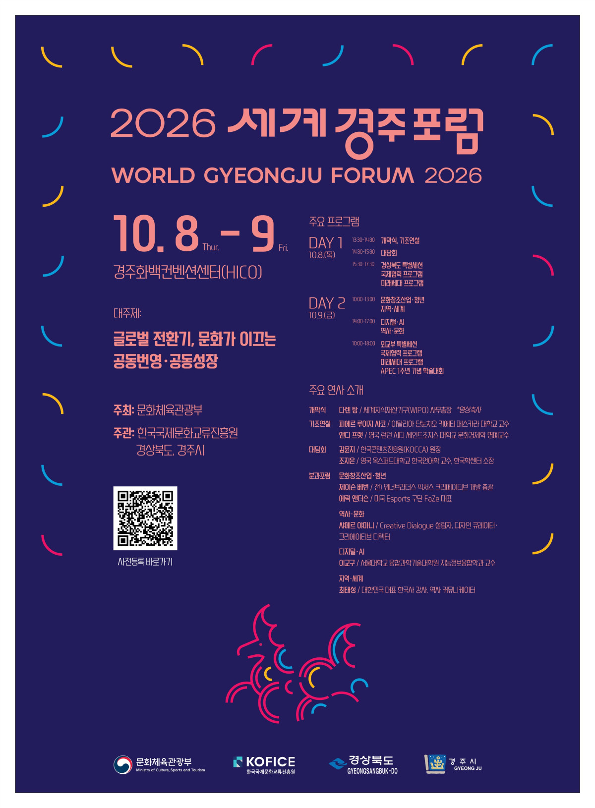 ▲2026 세계경주포럼 행사 포스터