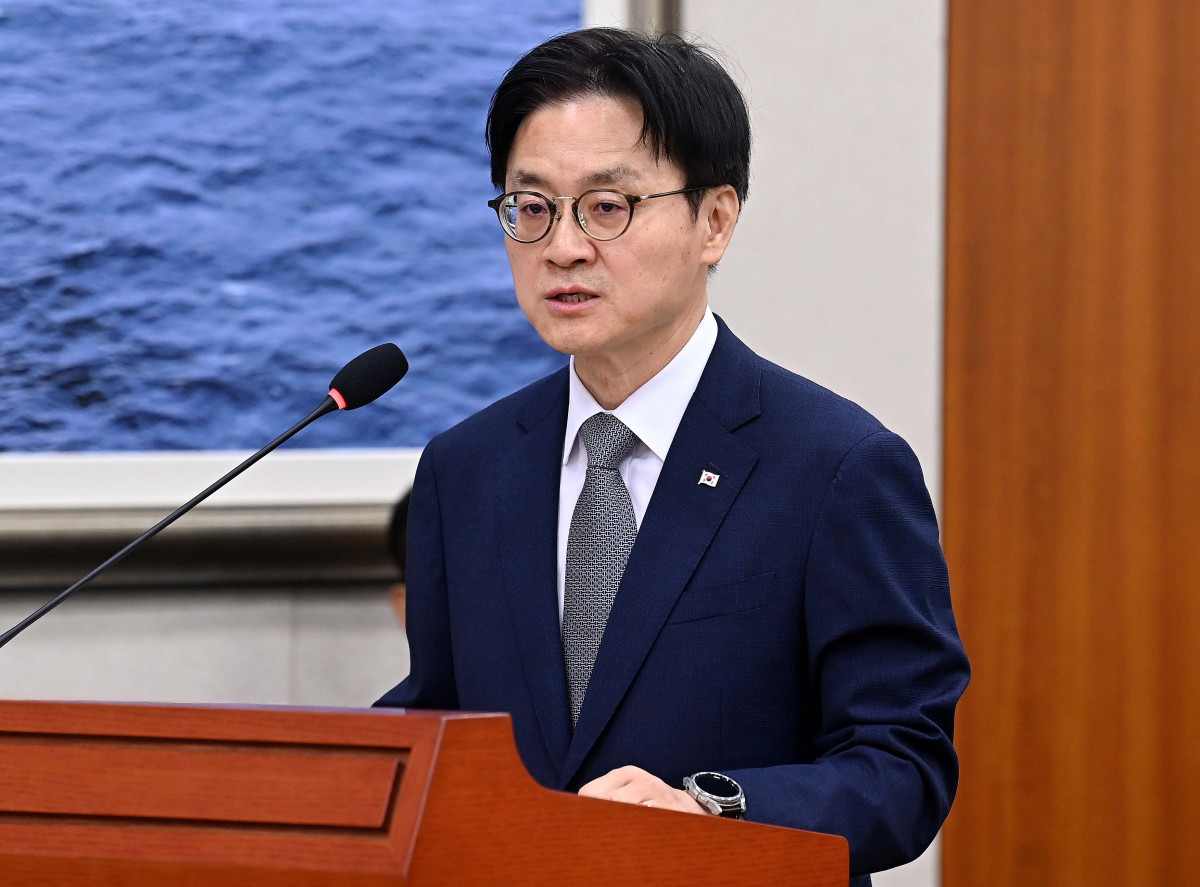 ▲김정관 산업통상부 장관이 6일 서울 여의도 국회에서 열린 산업통상부 등에 대한 국정감사에서 업무보고를 하고 있다. 신태현 기자 holjjak@