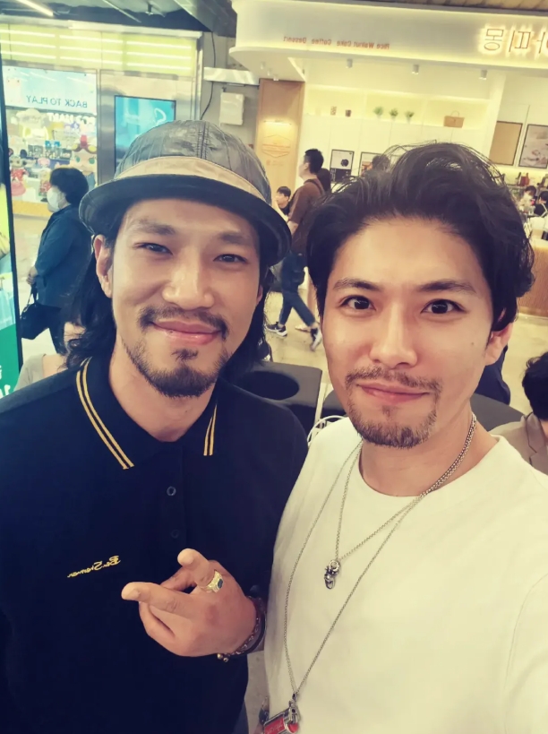 ▲배우 김민과 박원빈. (출처=박원빈 인스타그램)
