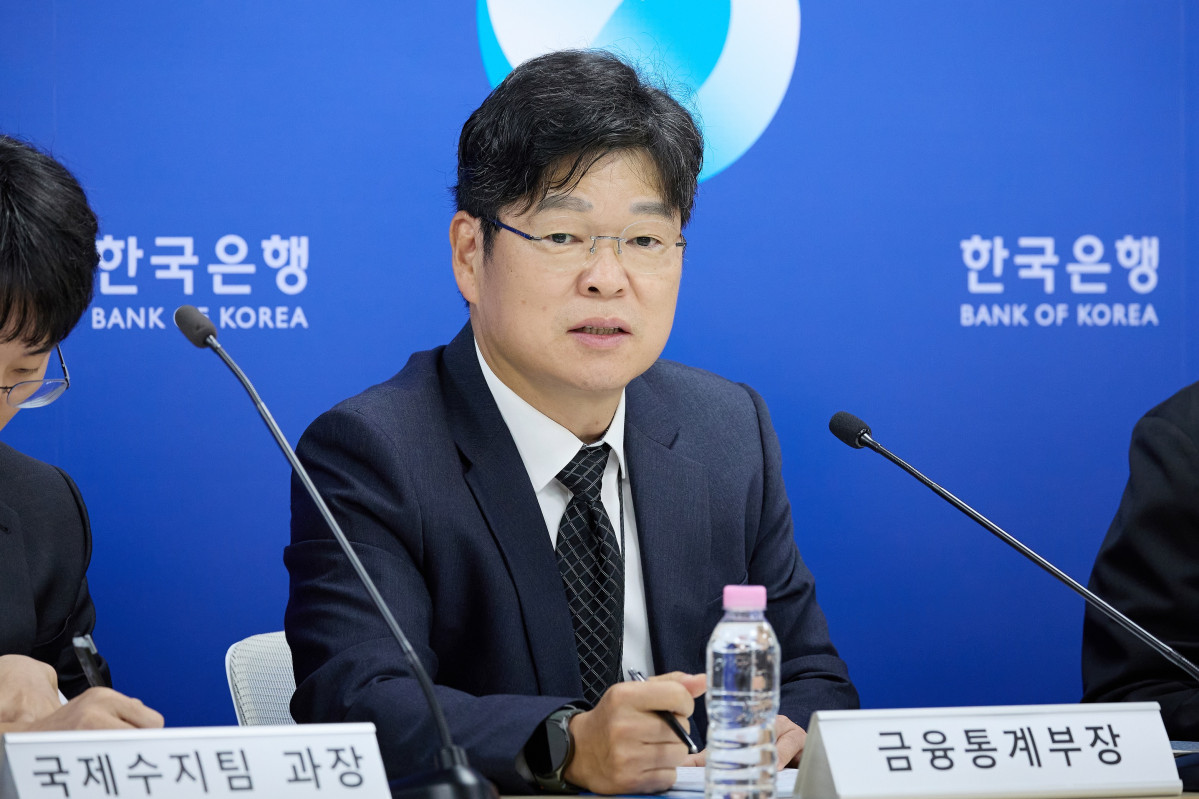 ▲유성욱 한국은행 금융통계부장 (사진제공=한국은행)