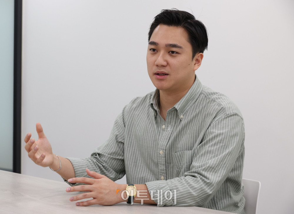 ▲마이클 호(Michael Ho) D3 공동창업자 겸 CBO가 29일 서울 강남구 논현동 이투데이 빌딩에서 이투데이와 인터뷰를 하고 있다. 고이란 기자 photoeran@ (이투데이DB)