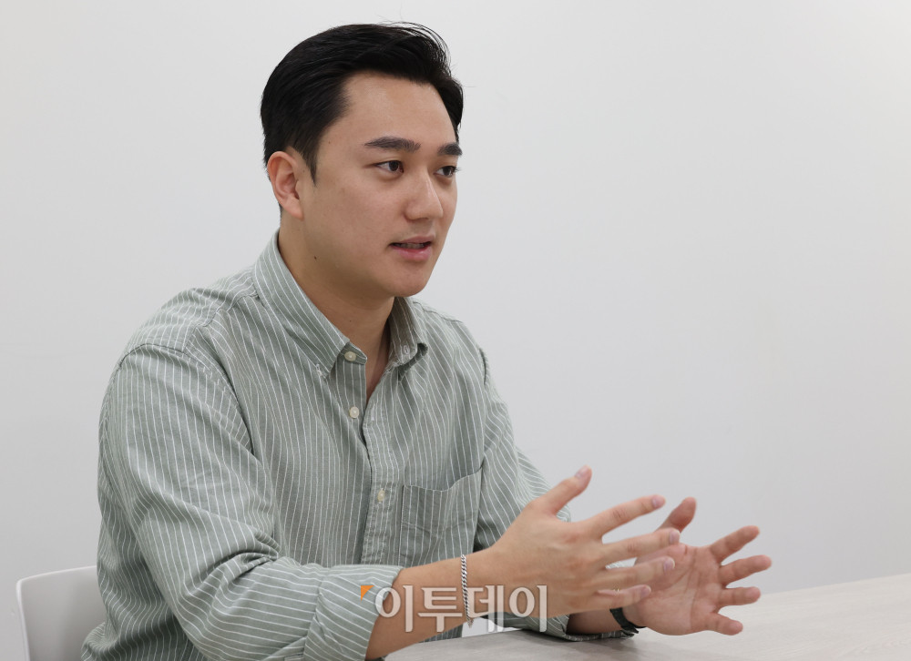 ▲마이클 호(Michael Ho) D3 공동창업자 겸 CBO가 29일 서울 강남구 논현동 이투데이 빌딩에서 이투데이와 인터뷰를 하고 있다. 고이란 기자 photoeran@ (이투데이DB)
