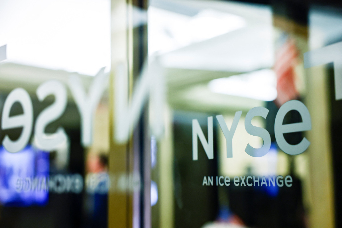 ▲뉴욕증권거래소(NYSE) 로고. (로이터연합뉴스)