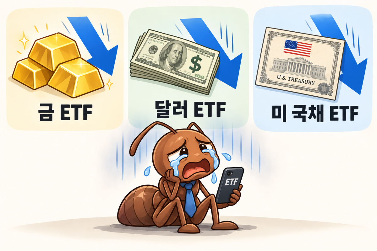 ▲안전자산 ETF 관련 이미지 (챗GPT 생성 이미지)
