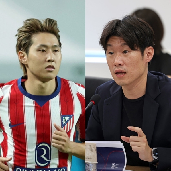▲왼쪽부터 이강인, 박지성. (출처=연합뉴스, 문화체육관광부)