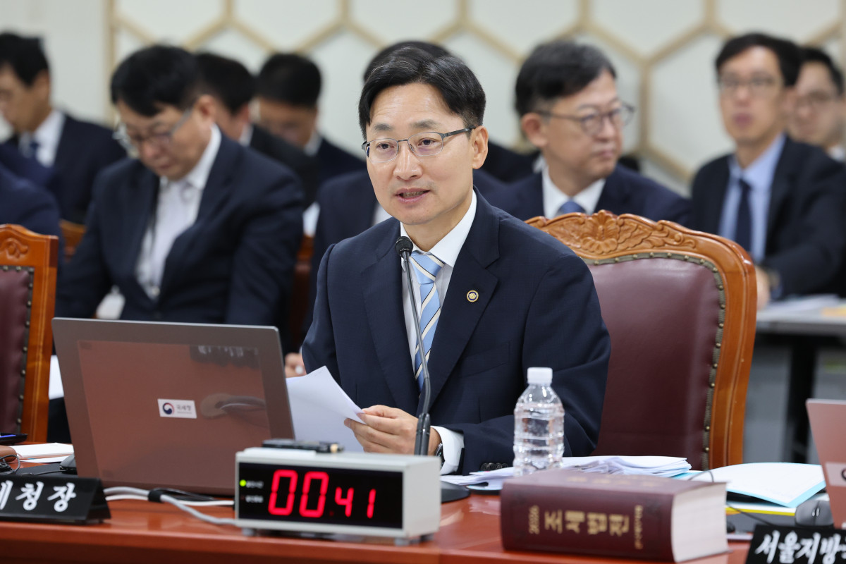 ▲임광현 국세청장이 13일 세종시 정부세종2청사에서 열린 국회 재정경제기획위원회의 국세청에 대한 국정감사에서 위원 질의에 답하고 있다. (연합뉴스)