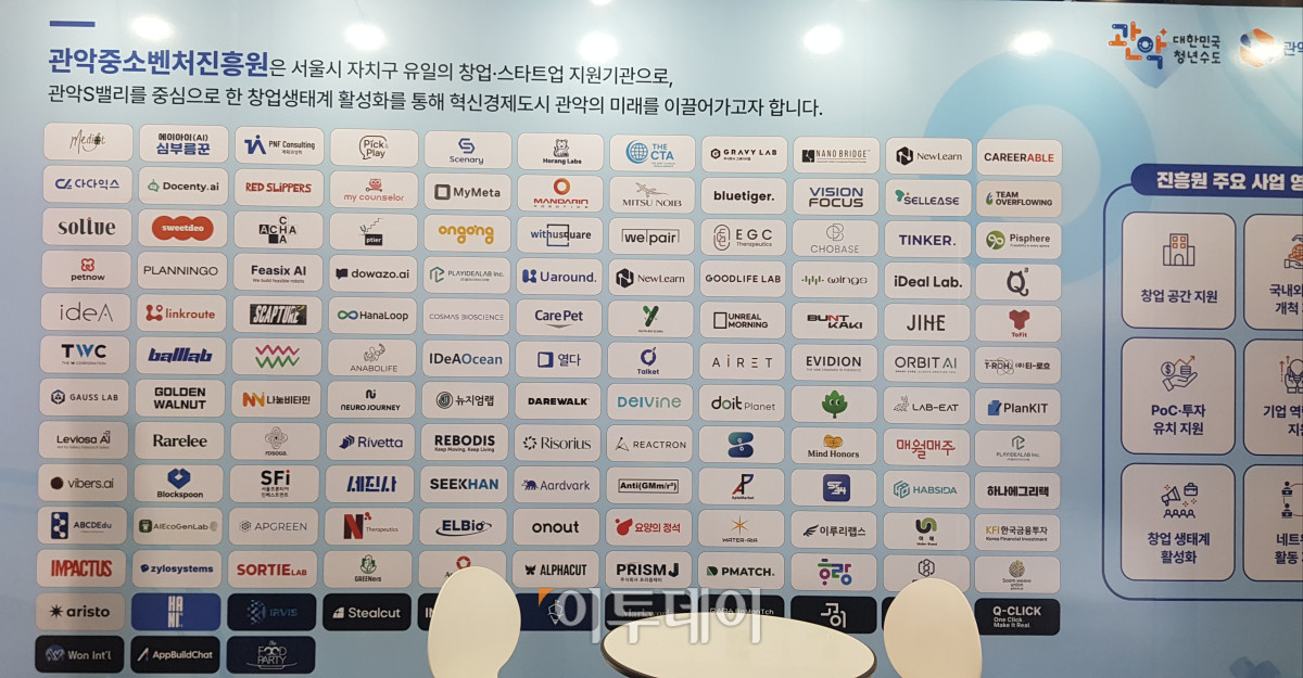 ▲13~16일 나흘간 서울 강남구 삼성동 코엑스에서 개최되는 ‘2026 한국전자전(KES)’에 참가한 관악S밸리관. (사진 = 박일경 기자 ekpark@)