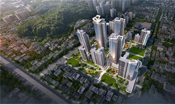 ▲금정역세권1구역 ‘아이파크 원 어센트(IPARK ONE ASCENT)’ 조감도.(사진제공=IPARK현대산업개발) (사진제공=IPARK현대산업개발)