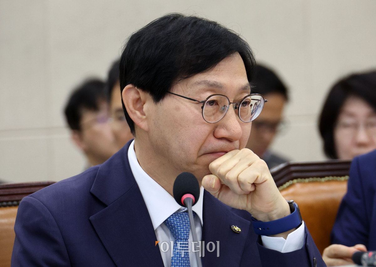 ▲김성주 국민연금공단 이사장이 14일 서울 여의도 국회 보건복지위원회에서 열린 국정감사에 참석하고 있다. 고이란 기자 photoeran@