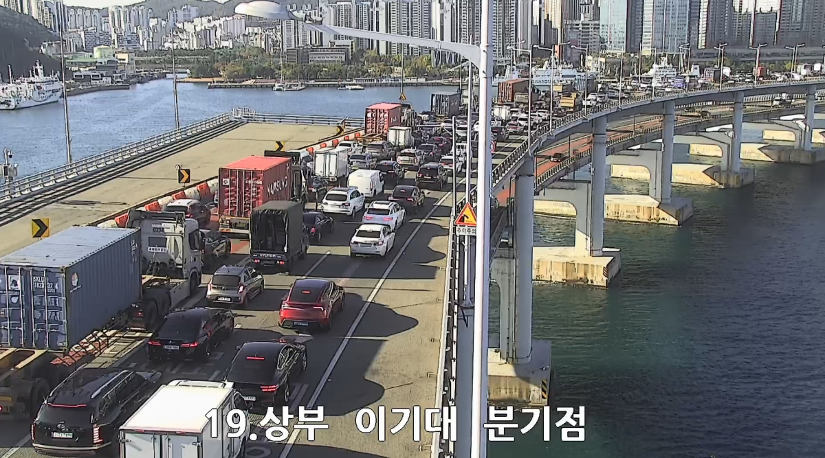 (출처=부산광역시 교통정보서비스센터 캡처)