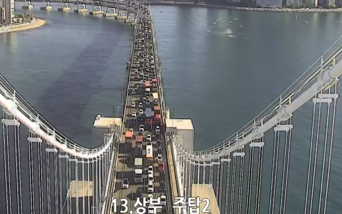 (출처=부산광역시 교통정보서비스센터 캡처)