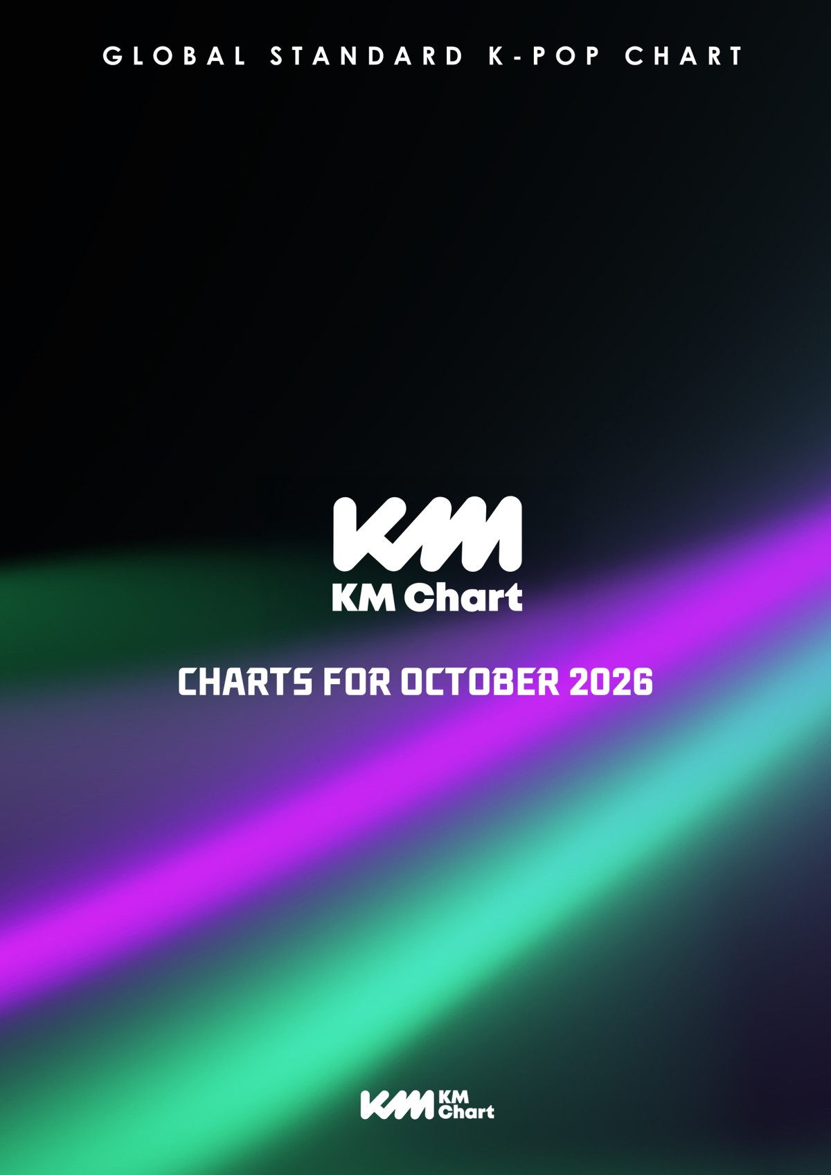 ▲KM차트 포스터. (사진제공=KM차트)