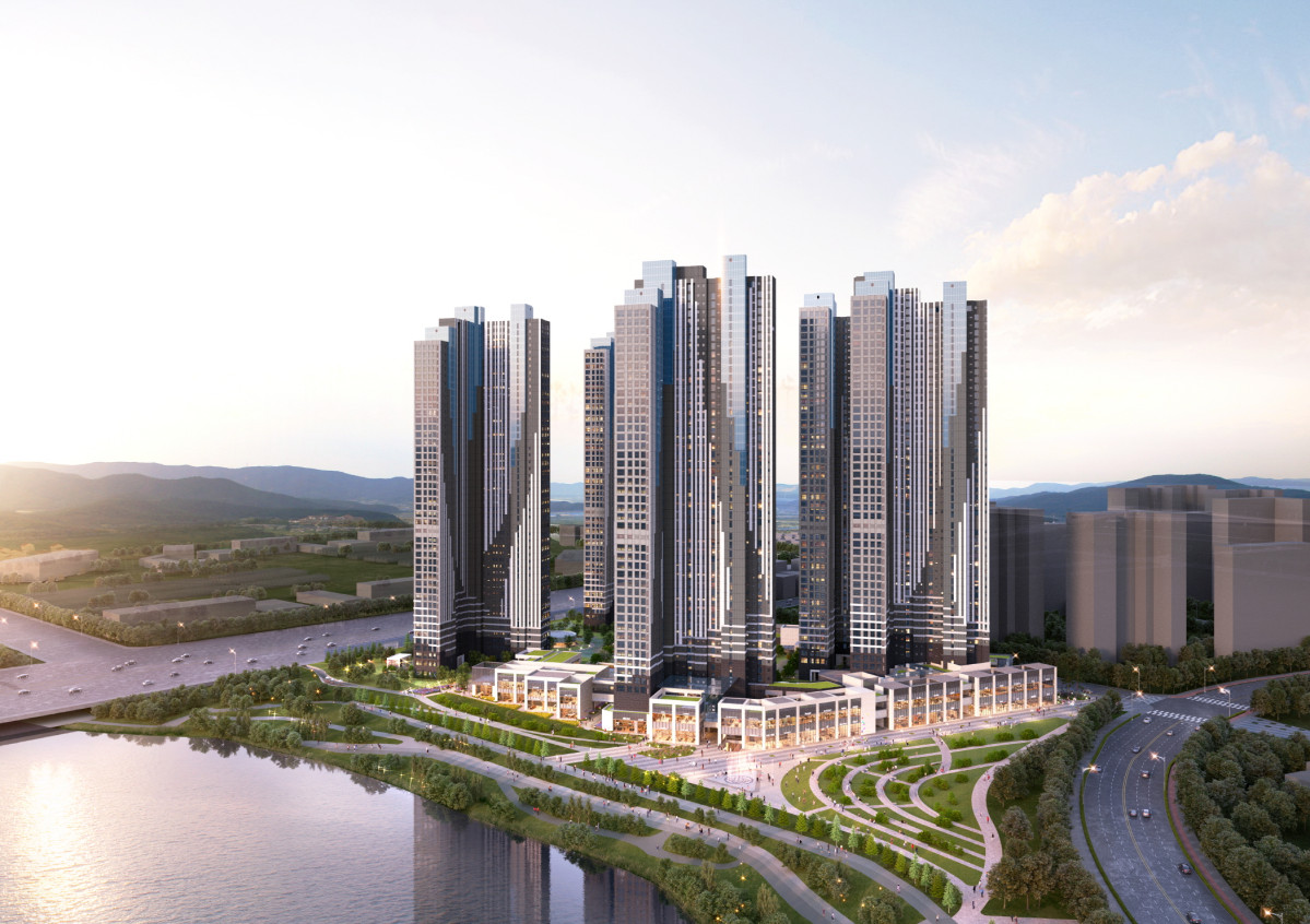 ▲고양 장항 카이브 유보라 조감도 (사진제공=반도건설)