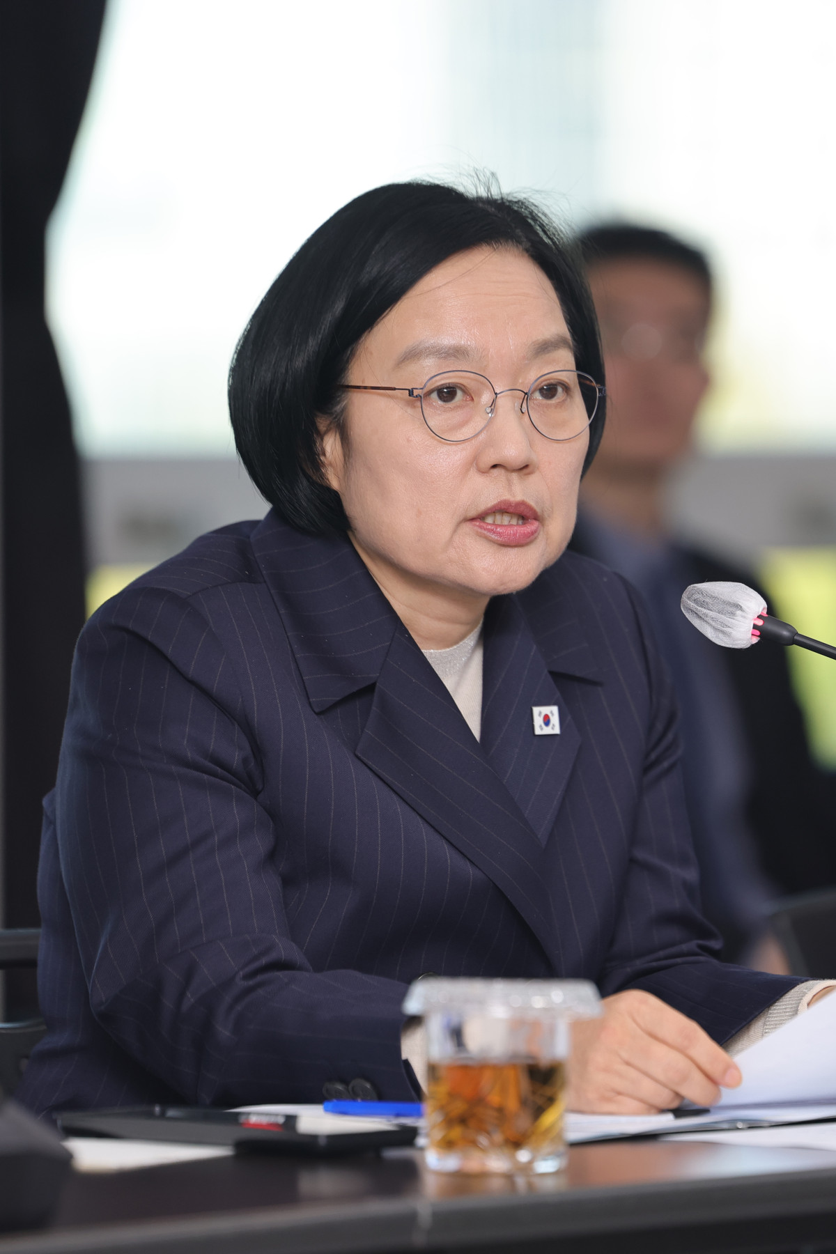 ▲한성숙 국무총리가 16일 대전시 서구청에서 열린 통합돌봄 간담회에서 인사말을 하고 있다. (연합뉴스)
