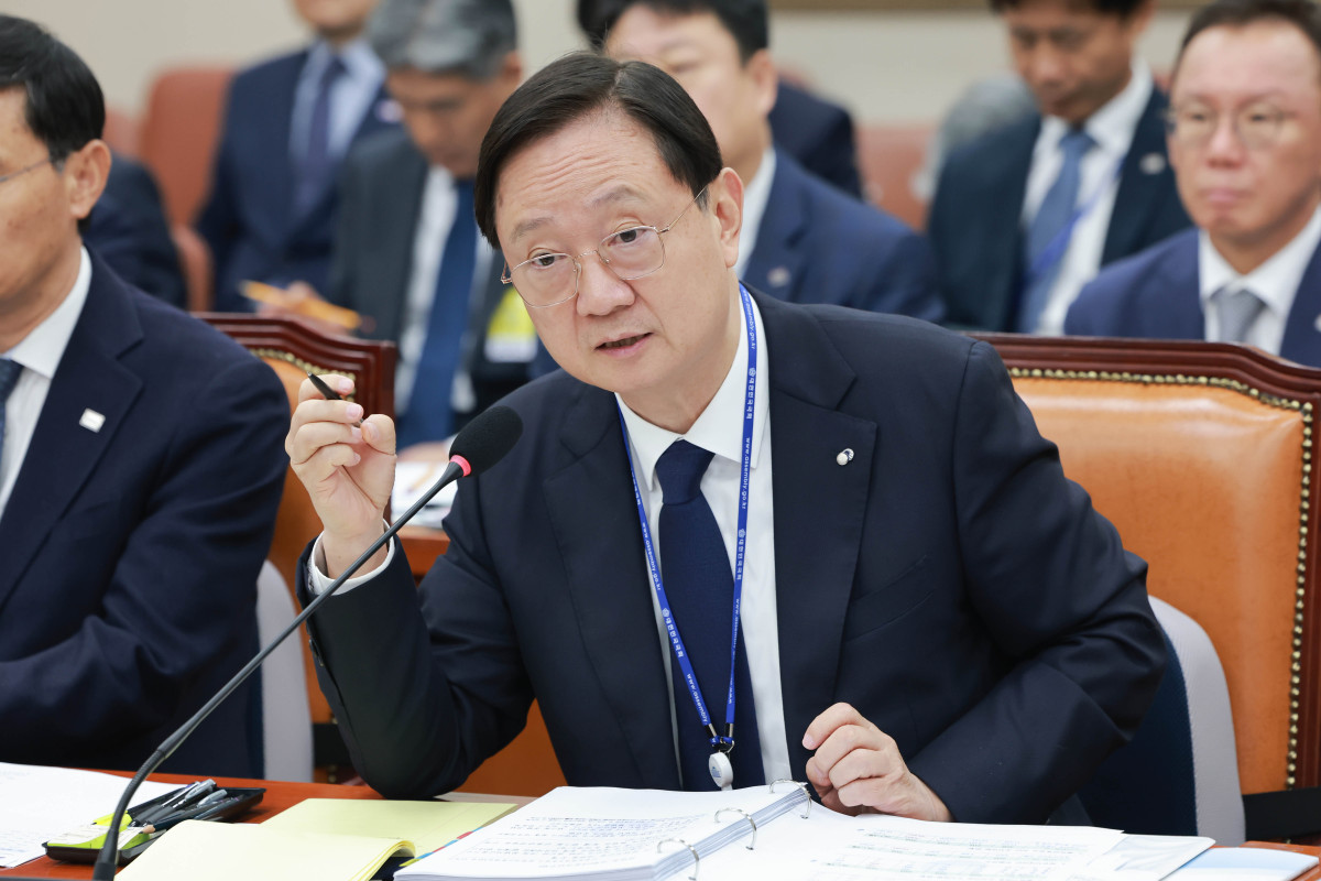 ▲이찬진 금융감독원장이 19일 국회 정무위원회에서 열린 금융감독원 등에 대한 국정감사에서 정무위원 질의에 답하고 있다. (연합뉴스)