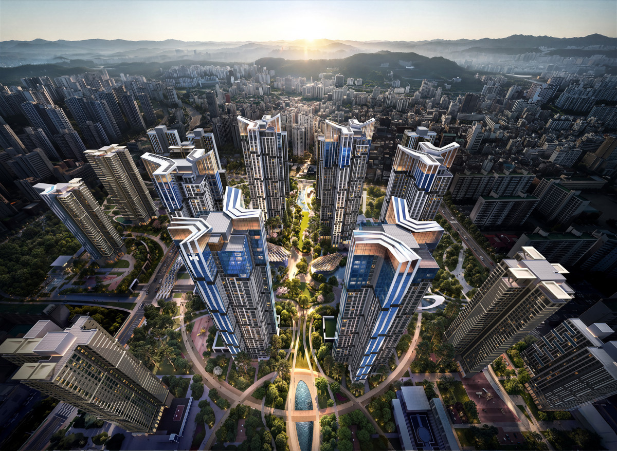 ▲'디에이치 목동 에세르' 조감도. (사진제공=현대건설)