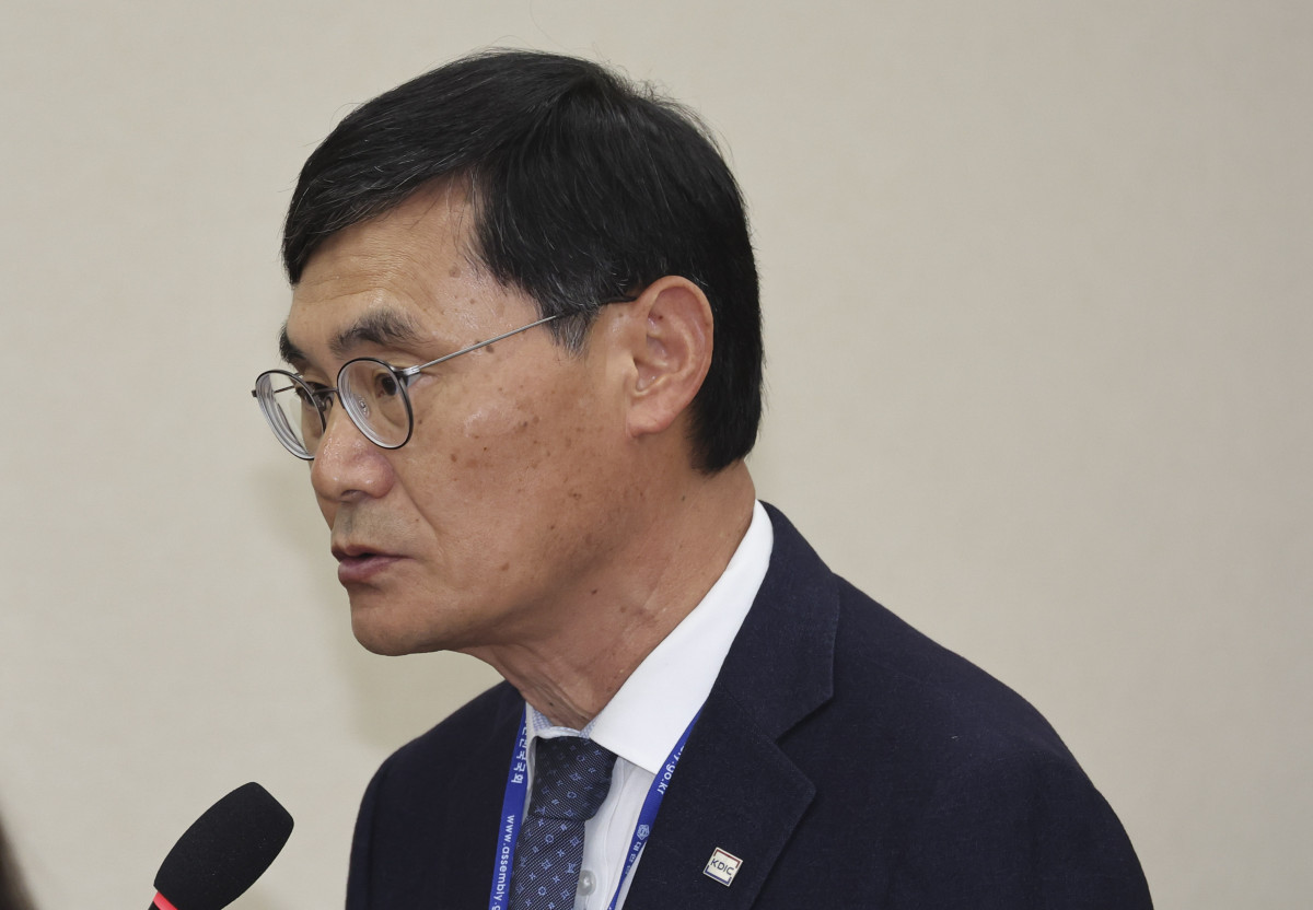 ▲김성식 예금보험공사 사장이 19일 여의도 국회에서 열린 정무위원회의 금융감독원 등에 대한 국정감사에 출석해 발언하고 있다. (뉴시스)