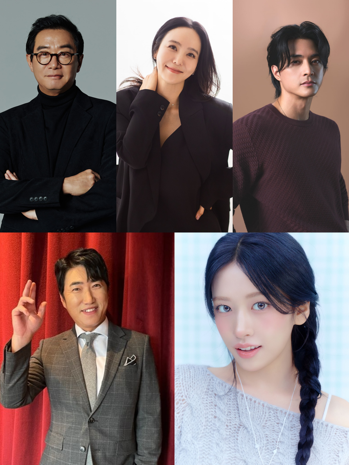 ▲(사진 제공=장진(본인), 박지윤(스튜디오M2), 장동민(티엔엔터테인먼트), 김지훈(빅픽처이앤티))