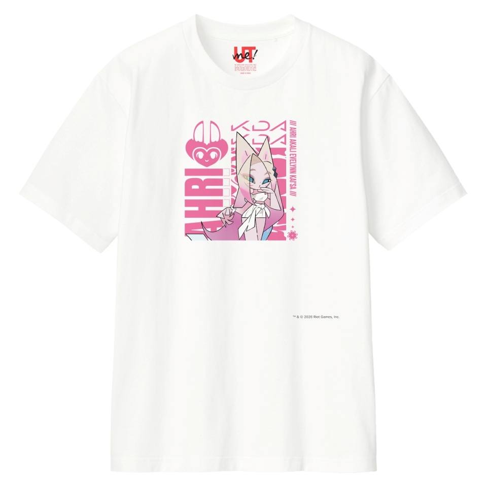 ▲유니클로 UTme! S/S T-shirt 이미지. (사진제공=라이엇게임즈)