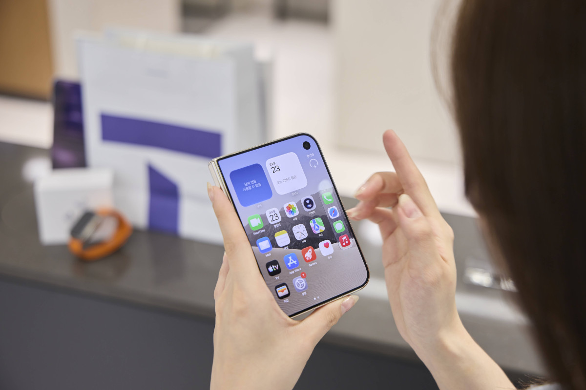 ▲SKT, iPhone Duo 출시. (사진제공=SK텔레콤)