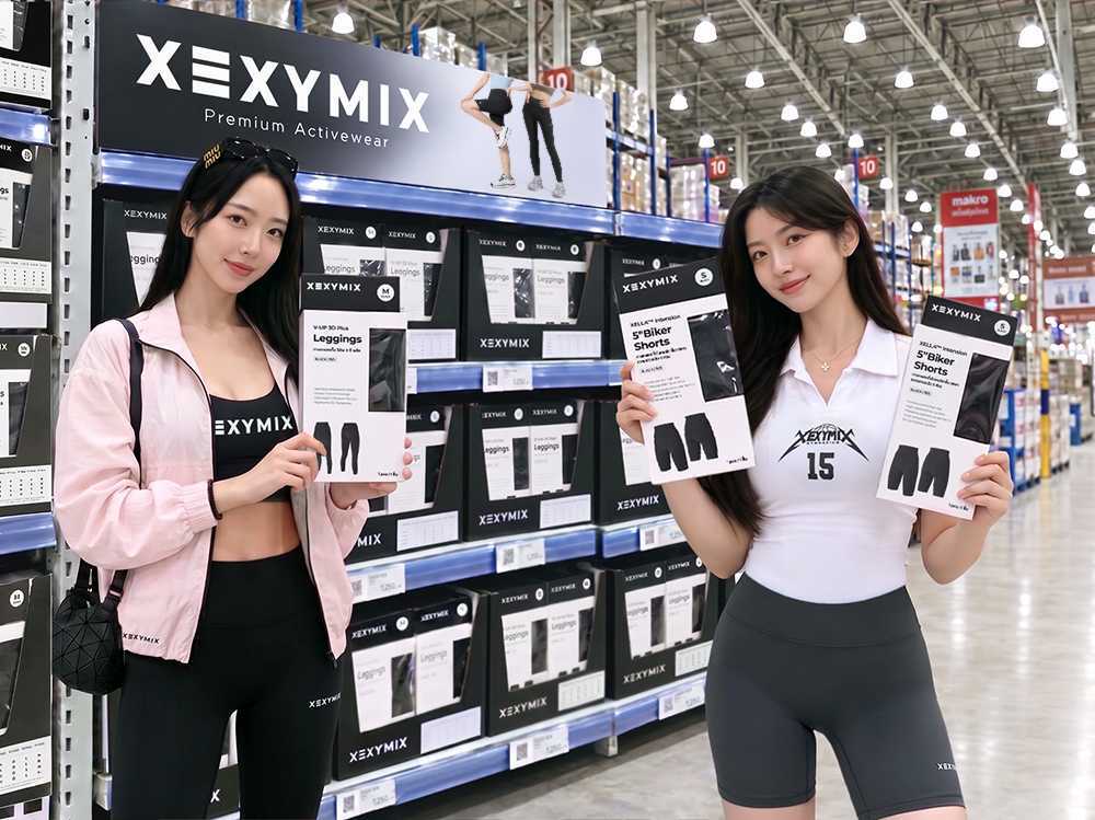 ▲젝시믹스, 태국 makro매장 입점 (사진제공=젝시믹스)