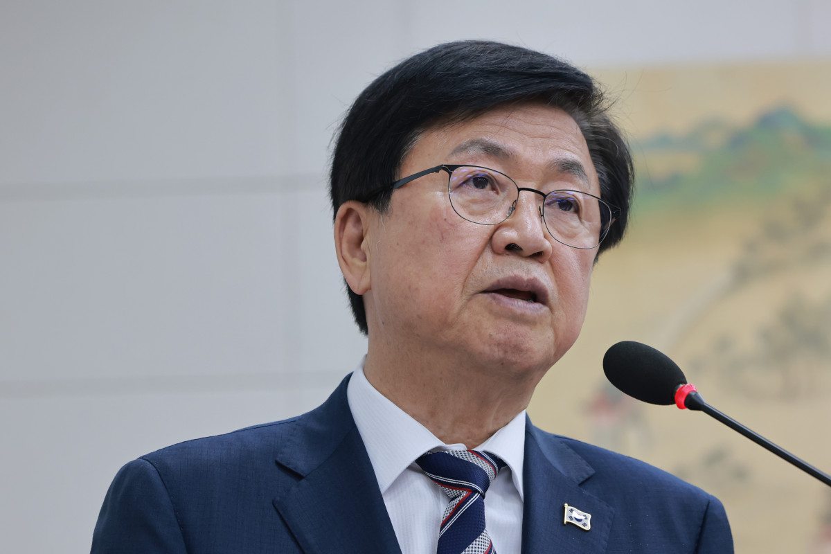 ▲7일 국회 교육위원회에서 열린 교육부, 국가교육위원회 등에 대한 국정감사에서 최교진 교육부 장관이 발언하고 있다. (연합뉴스)