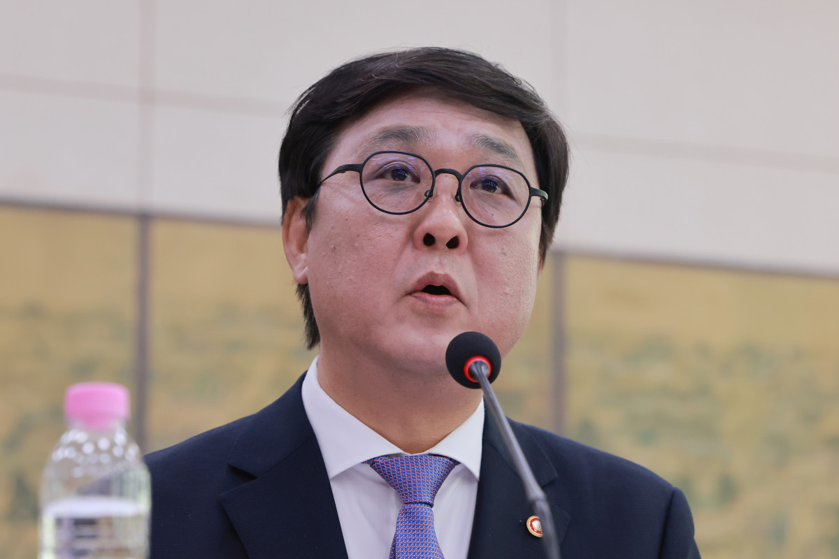 ▲최휘영 문화체육관광부 장관이 23일 국회 문화체육관광위원회에서 열린 종합감사에서 발언하고 있다. (연합뉴스)