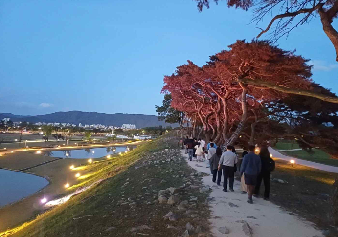▲경주국립공원 야경 관광 사진 (국립공원공단)