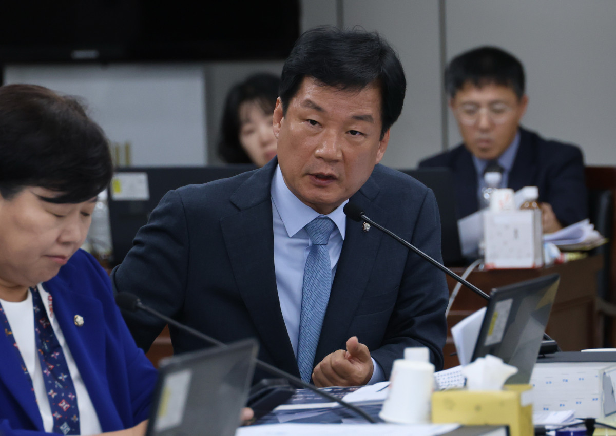 ▲더불어민주당 박균택 의원이 17일 대구지검 신관 7층에서 열린 국회 법제사법위원회의 대구고검 등에 대한 국정감사에서 질의하고 있다. (연합뉴스)