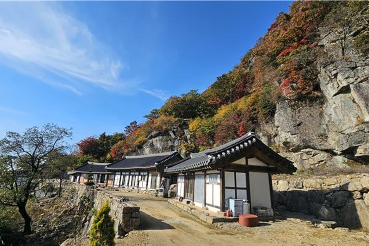 ▲전남광주 광양시 백운산의 상백운암 전경. (광양시)