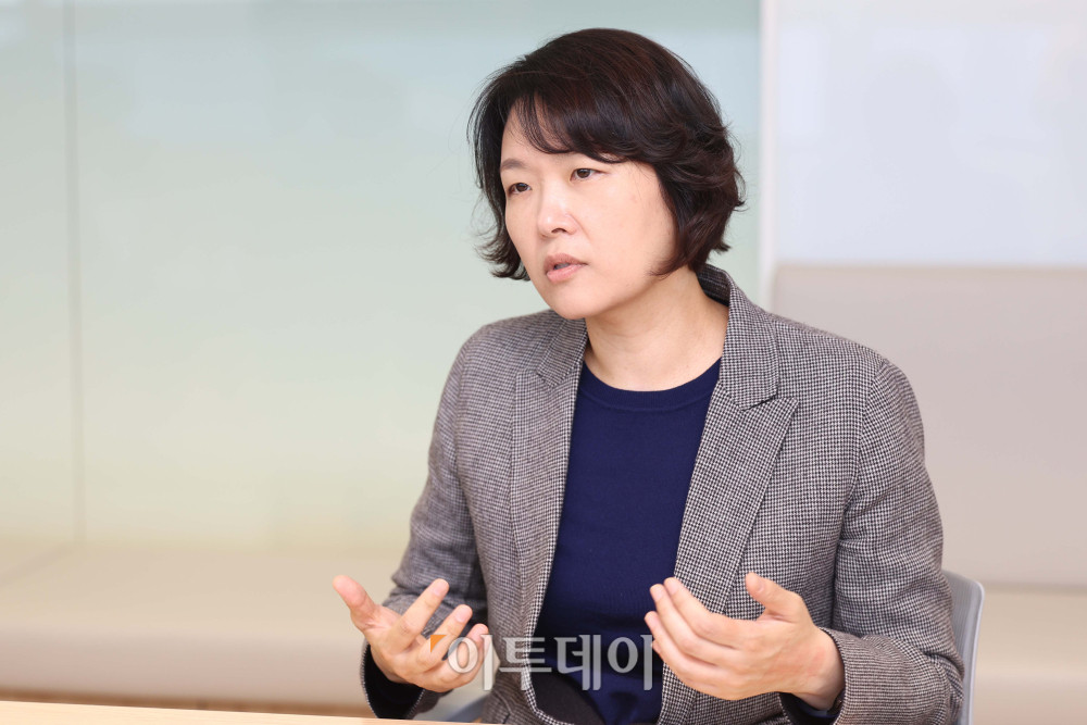 ▲윤경완 넥스아이 대표가 이투데이와 인터뷰를 갖고 있다. (신태현 기자 holjjak@)