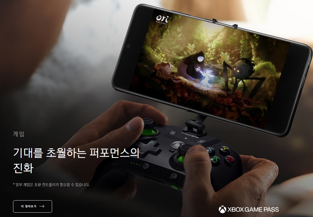 ▲(S21) 홈페이지 광고 (사진제공=공정거래위원회)