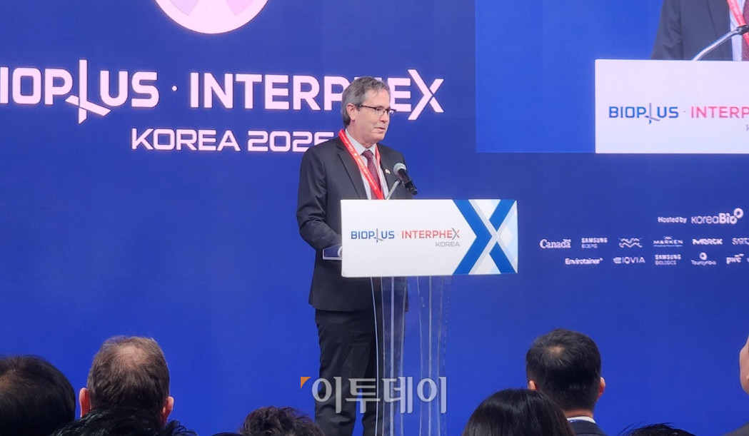 ▲필립 제닝스 캐나다 혁신과학경제개발부 차관. (이상민 기자 imfactor@)