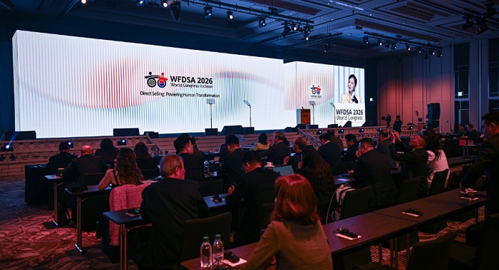 ▲WFDSA 2026 직접판매 세계대회 현장