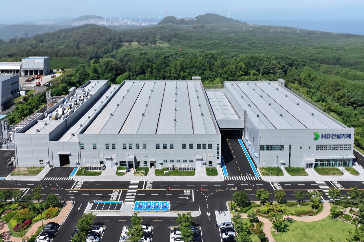 ▲HD건설기계 군산 엔진 신공장 전경 (HD건설기계)