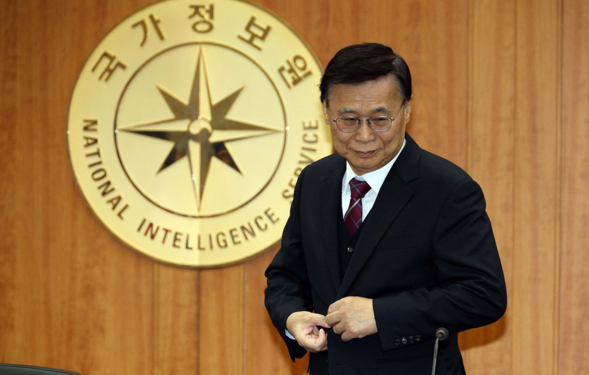 ▲이종석국정원장이 29일 오전 국가정보원 청사에서 열린 국회 정보위의 국정원에 대한 국정감사에 출석하고 있다. 국회사진기자단