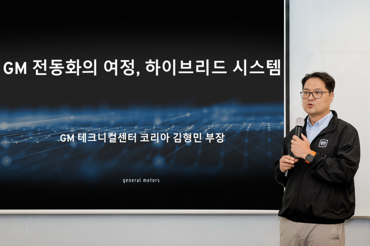 ▲김형민 GM 테크니컬센터 코리아 부장. (사진=GM한국사업장)