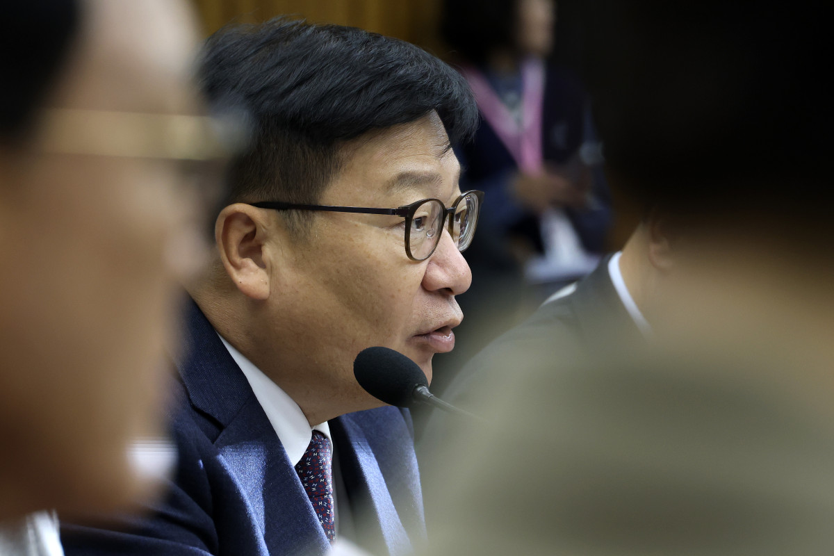 ▲국민의힘 정점식 원내대표가 30일 국회에서 열린 국정감사 대책회의에서 발언하고 있다. 2026.10.30 (사진=연합뉴스)
